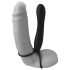 Fetisch Double Trouble - Brust- und Penisring mit Anal-Dildo (schwarz)