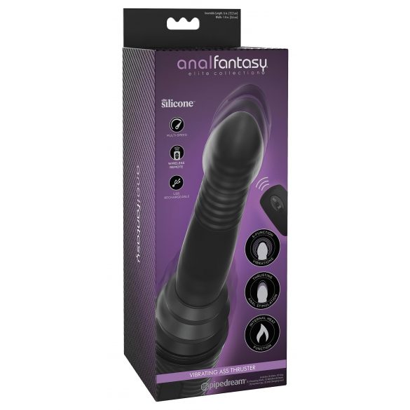 Analfantasy Ass Thruster - Anal-Vibrator in Schwarz 