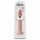 King Cock 13 - gigantischer naturgetreuer Dildo (33 cm) - naturfarben