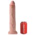 King Cock 13 - gigantische realistische Dildo (33cm) - Naturfarben 