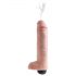 King Cock 10 - realistischer spritzender Dildo (25cm) - Natur 