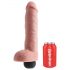 King Cock 11 - realistischer spritzender Dildo (28 cm) - Naturfarbe 