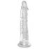 King Cock Clear 8 - Saugnapf, großer Dildo (20cm) 