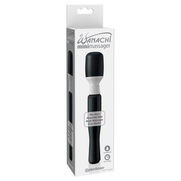 Wanachi Wand - Mini Massage Vibrator (schwarz) 