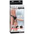 Fetisch Strap-On 12 - hohler, anbringbarer Dildo (natur) 