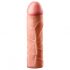 X-TENSION Perfect 1 - lebensechte Penis-Hülle (17,7cm) - Naturfarbe 