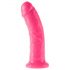 Dillio 8 - Saugfuß, realistischer Dildo (20cm) - Pink 