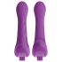 3Some Rock n’ Ride - Wiederaufladbarer, drahtloser Dreifach-Vibrator (Lila)