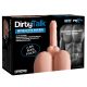 PDX Dirty Talk - Realistischer Masturbator-Torso mit Dildo (Natur) 