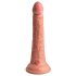 King Cock Elite 7- Saugfuß, realistischer Dildo (18cm) - natürlich 