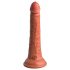 King Cock Elite 7 - saugnapfiges, realistisches Dildo (18cm) - dunkle Natürlichkeit 