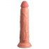 King Cock Elite 9 - realer Dildo mit Saugfuß (23cm) - hautfarben