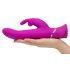 Happyrabbit Power Motion - Akku, wasserdicht, Stoßvibrator (lila) 