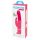 Happyrabbit Dual Density - wasserdichter Vibrator mit Klitorisarm (Pink) 