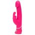 Happyrabbit Dual Density - wasserdichter Vibrator mit Klitorisarm (Pink) 