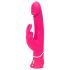 Happyrabbit Dual Density - wasserdichter Vibrator mit Klitorisarm (Pink) 