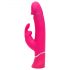 Happyrabbit Dual Density - wasserdichter Vibrator mit Klitorisarm (Pink) 