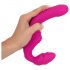 Strepless Strap-On - rosa Vibrator zum Anlegen