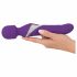 Javida Wand & Pearl - 2in1 Massage Vibrator (Lila) 