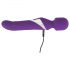 Javida Wand & Pearl - 2in1 Massagevibrator (Lila)