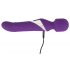 Javida Wand & Pearl - 2in1 Massage Vibrator (Lila) 