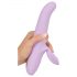 SMILE Thrusting - rotierender Vibrator mit Klitorisarm (lila)