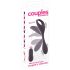 Couples Choice - akkubetriebener, drahtloser Doppel-Motor Vibrator (lila) 