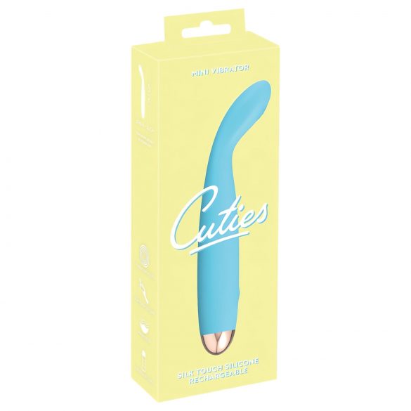 Cuties Mini - Akku, wasserdichter G-Punkt Vibrator (Türkis)