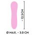 Cuties Mini - Akkubetriebener, wasserdichter Spiralvibrator (Pink)