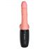 King Cock Plus 6,5 - Hoden Stoß Vibrator - Natur 