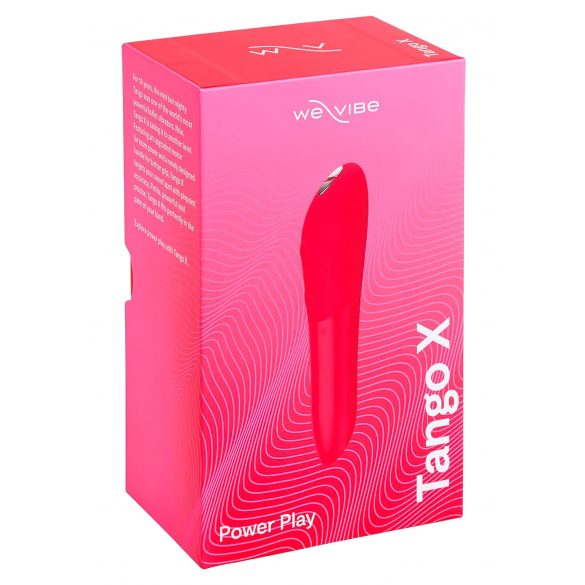 We-Vibe Tango X - aufladbarer, wasserdichter Stabvibrator (Koralle) 