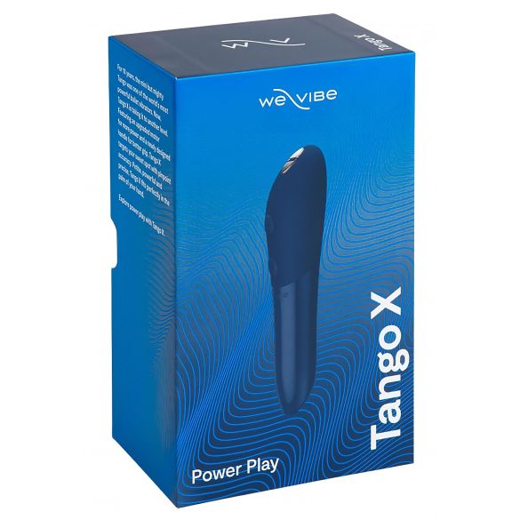 We-Vibe Tango X - Akkubetriebener, wasserdichter Stabvibrator (königsblau) 