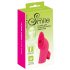 SMILE Licking - Luftwellen-Finger-Vibrator mit Zunge (pink)