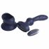 3Some Wandbänger P-Spot - aufladbarer, funkgesteuerter Prostata-Vibrator (blau) 