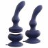 3Some Wandbänger P-Spot - aufladbarer, funkgesteuerter Prostata-Vibrator (blau) 