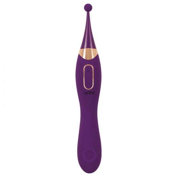 Javida - 2in1 Akku Klitorisreizwäsche & Vibrator Set (Lila)