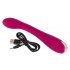 SMILE G-spot - Wiederaufladbarer, gerippter G-Punkt Vibrator (lila)