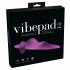 VibePad 2 - Akkubetriebenes, Funkgesteuertes Leckkissen Vibrator (Lila) 