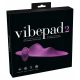 VibePad 2 - Akkubetriebenes, Funkgesteuertes Leckkissen Vibrator (Lila) 