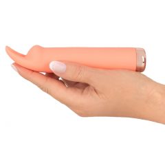   You2Toys peachy! Mini-Hase - akkubetriebener, hasenförmiger Klitorisvibrator (Pfirsich)