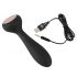 You2Toys CUPA - Akku-betriebener, beheizter 2in1 Vibrator (schwarz) 