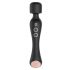 You2Toys CUPA Wand - Akku-betriebener 2-in-1 Massagevibrator (Schwarz) 