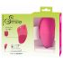 SMILE Thumping Touch - Akkubetriebener, pulsierender Klitorisvibrator (Pink) 