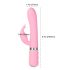 Pillow Talk Lively - akkubetriebener Vibrator mit Klitorisarm (pink) 