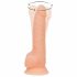 Naked Addiction Rotierender 8 - wiederaufladbarer Rotationsvibrator (20cm) - Naturfarben 