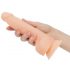 Naked Addiction Rotierender 8 - wiederaufladbarer Rotationsvibrator (20cm) - Naturfarben 