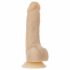 Naked Addiction Rotierende 7 - wiederaufladbarer, rotierender Vibrator (18cm) - Naturfarben 