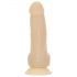 Naked Addiction Rotating 7 - Akku, rotierender Vibrator (18cm) - naturfarben