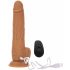 Naked Addiction Thrusting 9 - Akkubetriebener, funkgesteuerter Stoßvibrator - dunkel (23cm) 