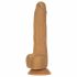 Naked Addiction Thrusting 9 - Akkubetriebener, funkgesteuerter Stoßvibrator - dunkel (23cm) 